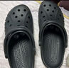CROCS卡駱馳洞洞鞋貝雅男鞋女鞋輕便耐磨一腳蹬拖鞋休閑鞋|10126 【預售】黑色-001 41 /42(260mm) 曬單實(shí)拍圖