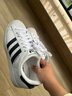 阿迪達斯adidas三葉草貝殼頭SUPERSTARII男女休閑鞋 IH8659 42碼 曬單實(shí)拍圖