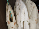童泰嬰兒連體衣夾棉冬季新生寶寶棉衣服保暖加厚哈衣爬服外出抱衣 米白兔子（偏開(kāi)款） 80cm 曬單實(shí)拍圖