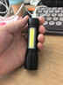 【雙光源】手電筒超亮變焦可充電戶(hù)外露營(yíng)登山便攜家用應急led燈 ABS材質(zhì)兩用250毫安 曬單實(shí)拍圖