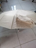 梔臻 全自動(dòng)雨傘 太陽(yáng)傘黑膠防曬防紫外線(xiàn) 大號男女士晴雨兩用遮陽(yáng)傘 132骨自動(dòng)雨傘【梧桐米】 曬單實(shí)拍圖