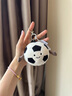 JELLYCAT吉利貓兒童節生日禮物毛絨玩具禮物娃娃英國圣誕節禮物送女友 足球掛件16cm 曬單實(shí)拍圖
