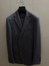 柒牌男裝毛料西服套裝男2025秋冬新款商務(wù)正裝套西新郎結婚西裝兩件套 中灰  【含羊毛，色澤好】 175B B48 （175/96B） 曬單實(shí)拍圖