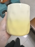 川島屋漸變馬克杯陶瓷喝水杯家用特別好看的漂亮杯子辦公室咖啡杯 漸變黃380ML 曬單實(shí)拍圖