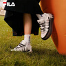 斐樂(lè )（FILA）官方女鞋CARROT摩登板鞋秋新蘿卜鞋厚底增高運動(dòng)鞋 初雪白/黑-PB 37.5 曬單實(shí)拍圖