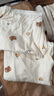 芬騰女睡衣月子服春秋純棉長(cháng)袖產(chǎn)后哺乳產(chǎn)婦家居服套裝米色 XL 曬單實(shí)拍圖