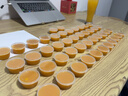 拜杰一次性醬料杯百香果分裝盒冷凍盒帶蓋調料盒小盒子35ml100只裝 曬單實(shí)拍圖