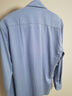 杉杉【羊毛天絲】長(cháng)袖襯衫男款暗紋休閑商務(wù)免燙可機洗襯衣 淺藍色 40 曬單實(shí)拍圖