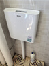 沐唯（muvi）馬桶水箱沖便器廁所蹲便器抽水箱一體通用衛生間蹲坑大沖力水箱 曬單實(shí)拍圖