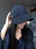 眾妃漁夫帽子女秋冬韓版百搭休閑防曬帽露絲同款鴨舌帽盆帽潮流可調節 毛呢款黑色 均碼 曬單實(shí)拍圖