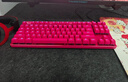 羅技（G）PRO X TKL RAPID/GPW RT快銀磁軸電競鍵盤(pán)  FPS/無(wú)畏契約/瓦羅蘭特 RT快速觸發(fā)（粉色） 曬單實(shí)拍圖