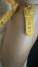 山東黃金招財令足金Au9999金條 黃金投資理財 生日禮物收藏 招財令金條10g（含國檢證書(shū)） 曬單實(shí)拍圖