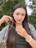紅良緣天然老綠檀手串多圈108顆佛珠手鏈復古綠檀木手鏈男女士禮物6MM 曬單實(shí)拍圖