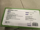 穩健一次性丁腈手套食品用洗碗家務(wù)耐油耐酸堿加厚M碼中號100只/盒 曬單實(shí)拍圖