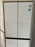 美的（Midea）503純平全嵌十字雙開(kāi)四開(kāi)門(mén)一級能效風(fēng)冷無(wú)霜底部散熱大容量國家補貼家用電冰箱BCD-503WUSPZM(E) 曬單實(shí)拍圖