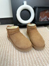 UGG秋季女士休閑舒適平底純色圓頭時(shí)尚經(jīng)典短筒靴雪地靴 1116109 CHE | 栗色 38 鞋款偏小，建議拍大一碼 曬單實(shí)拍圖