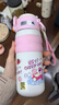 迪士尼（Disney）兒童保溫杯小學(xué)生上學(xué)專(zhuān)用水杯一蓋雙飲杯女生便攜吸管喝水杯禮物 曬單實(shí)拍圖
