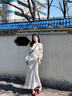 Dudant2025新款夏季斜裁光滑垂感氣質(zhì)及踝超長(cháng)款魚(yú)尾裙香檳色醋酸半裙女 香檳色 S 【90-102斤】 曬單實(shí)拍圖