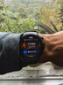 HUAWEI WATCH 5 42mm基礎款深錆色不銹鋼表殼幻月黑氟橡膠表帶首創(chuàng  )X-TAP智感窗eSIM通信手表華為智能手表 曬單實(shí)拍圖