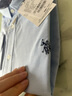 U.S. POLO ASSN.襯衫男春秋長(cháng)袖白色休閑工裝外套高端免燙抗皺寬松藍色男士襯衣 曬單實(shí)拍圖
