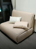 奶油風(fēng)智能電動(dòng)沙發(fā)床多功能可折疊伸縮兩用小戶(hù)型臥客廳懶人沙發(fā) 耐磨貓抓皮海綿款【下單備注顏色】 0.8米 曬單實(shí)拍圖