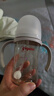 貝親（Pigeon）PPSU寬口徑雙把手奶瓶240ml M號奶嘴 3個(gè)月+ AA270 曬單實(shí)拍圖