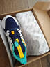特步（XTEP）兒童童鞋男女童中大童網(wǎng)革束尾扣運動(dòng)跑鞋 深邃藍/特步白 36碼 曬單實(shí)拍圖
