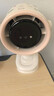 Zokd【重磅新品】小風(fēng)扇桌面USB超強風(fēng)力靜音學(xué)生宿舍床上夾式家用戶(hù)外便攜手持空調扇制冷長(cháng)續航 落日玫瑰【夾子款】充插兩用 | 五檔大風(fēng)力 曬單實(shí)拍圖