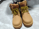 紳濤高幫內增高男鞋10cm戶(hù)外工裝馬丁靴男士增高鞋運動(dòng)鞋內增高休閑鞋 黃色10cm 40 內增高鞋 曬單實(shí)拍圖