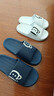 PaulFrank大嘴猴涼拖鞋女夏厚底軟彈家居浴室洗澡拖鞋PF5728天藍36-37 曬單實(shí)拍圖