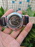 無(wú)電池超薄全自動(dòng)真機械手表男士高檔雙日歷夜光防水透底瑞士品牌 送貔貅皮帶+灰銀黑皮帶+全自動(dòng)真機械 42mm 曬單實(shí)拍圖