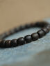 龍隱正宗沉香手串男士款天然海南鶯歌綠奇楠手鏈女佛珠檀木高端文玩 【九分沉】8x7mmx25顆 曬單實(shí)拍圖