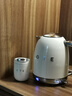 OTE榨汁機小型家用玻璃迷你果汁多功能自動(dòng)果蔬便攜電動(dòng)奶昔榨汁杯禮物 奶鹽芝士白【單杯】 加厚2.8mm高硼硅玻璃杯身 曬單實(shí)拍圖