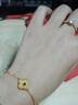 萃華足金999和田玉黃金手鏈女款手飾送女朋友老婆生日紀念日禮物 金重約10g【活動(dòng)品不支持七天無(wú)理由退貨】 曬單實(shí)拍圖
