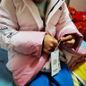 波司登25年冬季羽絨服鴨絨男女兒童5A抗菌中長(cháng)款加厚防寒連帽外套 曬單實(shí)拍圖