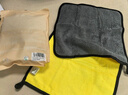 畢亞茲家政抹布30*30cm4條廚房洗碗巾擦洗車(chē)玻璃清潔毛巾雙面加絨百潔布 曬單實(shí)拍圖