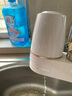 美的（Midea）凈水器水龍頭過(guò)濾器家用自來(lái)水過(guò)濾器凈水器直飲廚房衛生間通用除余氯除水垢雙出水可清洗濾芯 微氣泡一機2芯【12級去除農殘】 曬單實(shí)拍圖