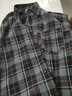 啄木鳥(niǎo)（TUCANO）2026春夏季新款格子襯衫男士春秋款休閑長(cháng)袖襯衣韓版寬松外套上衣 CS1925黑格 XL 【建議125-140斤】 曬單實(shí)拍圖
