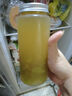 侑家良品奶茶杯一次性帶蓋冷飲咖啡杯一次性杯子圓柱型400ml 10個(gè)裝+貼紙 曬單實(shí)拍圖
