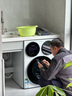 統帥（Leader）海爾【京東獨家首發(fā)】懶人三筒洗衣機Pro12.5公斤 XQGL125-MBDE699WU1 三桶 國家補貼 內衣褲分區 曬單實(shí)拍圖