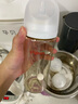貝親（Pigeon）PPSU寬口徑自然實(shí)感防脹氣奶瓶330ml L號奶嘴 6個(gè)月+ AA193 曬單實(shí)拍圖
