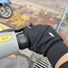 李寧（LI-NING）騎行手套冬季男女保暖加絨電動(dòng)摩托自行車(chē)手套防凍防寒風(fēng)登山滑雪 曬單實(shí)拍圖