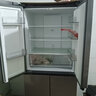 華凌美的冰箱雙開(kāi)門(mén)四開(kāi)門(mén)一級能效雙變頻十字對開(kāi)門(mén)家用冰箱雙循環(huán)風(fēng)冷國家補貼華凌HR-426WSP 十字426|超薄可嵌入|鈦鋼灰 曬單實(shí)拍圖