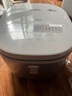美的（Midea）政府補貼 電飯煲 0涂層電飯鍋4升 316L不銹鋼內膽3-4人家用多功能無(wú)涂層微壓智能預約MB-RE476S 曬單實(shí)拍圖