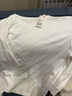 優(yōu)衣庫男裝女裝柔軟圓領(lǐng)T恤/休閑長(cháng)袖上衣25秋冬新款479783 00 白色 XL /180/108B 曬單實(shí)拍圖
