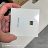 普聯(lián)（TP-LINK）無(wú)線(xiàn)AP面板 AX1500雙頻千兆WiFi6路由器 可組全屋WiFi套裝 TL-XAP1502GI-PoE 薄款（方）易展版 曬單實(shí)拍圖