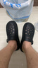 回力（Warrior）涼鞋男鞋夏季洞洞鞋新款透氣休閑鞋子男包頭百搭時(shí)尚沙灘涼拖鞋男 黑色 42 曬單實(shí)拍圖