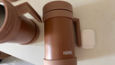 膳魔師（THERMOS）保溫杯泡茶杯男女不銹鋼帶手柄商務(wù)水杯JMF-501-BF淺棕色 曬單實(shí)拍圖