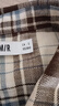 森馬（Semir）[商場(chǎng)同款]長(cháng)袖襯衫男純棉格紋外套2025春季上衣寬松101125105106 曬單實(shí)拍圖