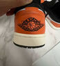 耐克（NIKE）正品AJ1男鞋2025新款AIR JORDAN 1 LOW復古籃球鞋休閑鞋低幫板鞋 553558-081/橙黑白/現貨速發(fā) 44 曬單實(shí)拍圖